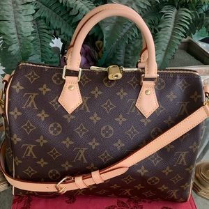 ❤️❤️BRAND NEW/TRADE LV SPEEDY 30 BANDOLIER